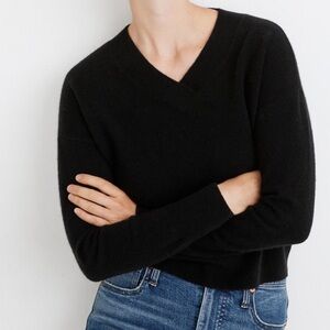Madewell Responsible Cashmere V Neck Sweater